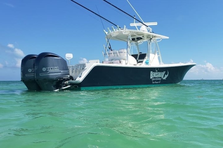 a boat on a body of water