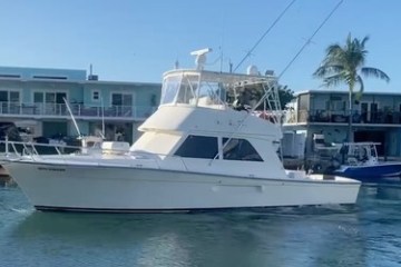 a boat that is floating in the water